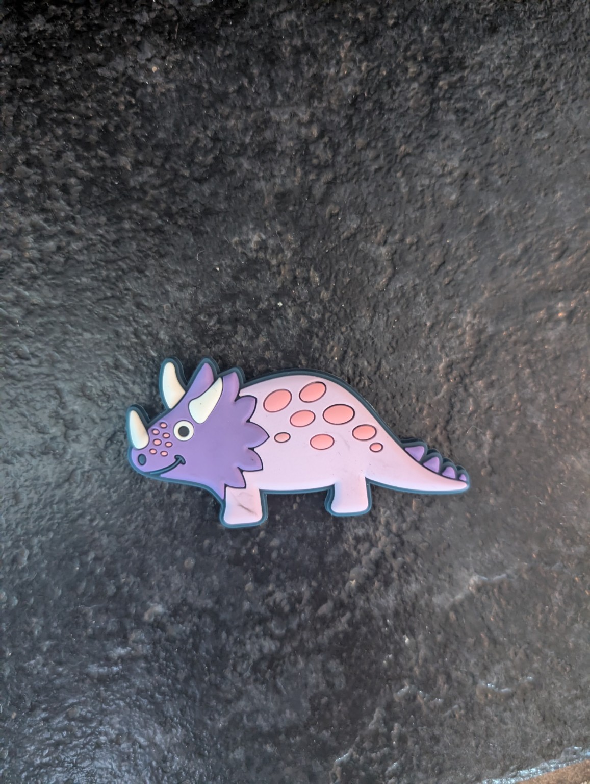 Paarse Triceratops uit de 3D Dino-collectie